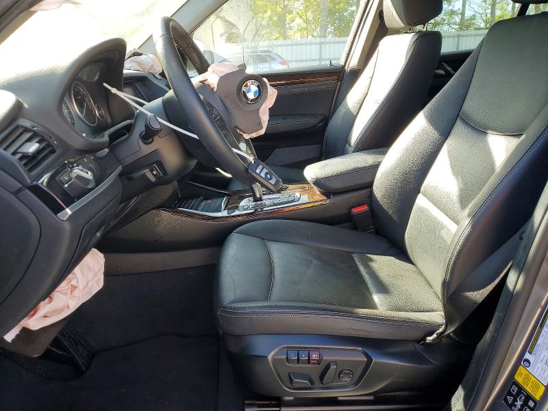 2017 BMW X3 VIN 5UXWX9C37H0T20488 COPART salvage auction — FRONT END, Ga - Cert Of Title-Salvage, sold $925 on 2026-07-29 (photo 7)