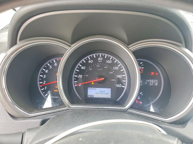 2012 Nissan VIN JN8AZ1MW2CW216906 COPART salvage auction — FRONT END, Tx - Salvage Vehicle Title, sold $375 on 2026-07-20 (photo 9)
