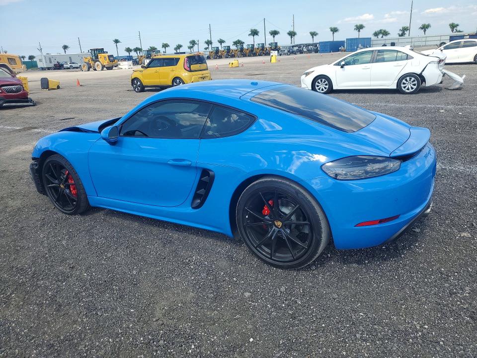 2022 Porsche VIN WP0AB2A86NS263328 COPART salvage auction — FRONT END, Fl - Cert Of Title Slvg Rebuildable, sold $39,500 on 2026-07-06 (photo 2)