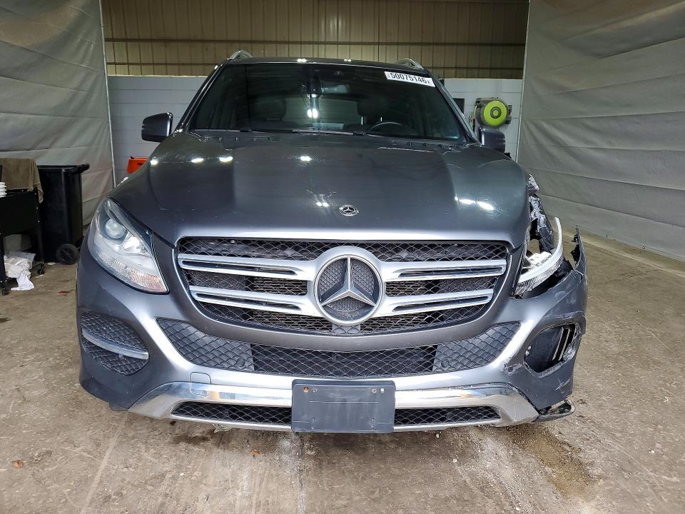 2017 Mercedes-benz Gle VIN 4JGDA5HB4HA949375 COPART salvage auction — FRONT END, Nh - Cert Of Title-Salvage, sold $6,000 on 2026-07-09 (photo 5)