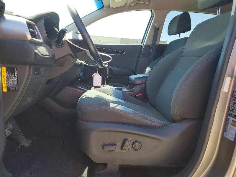 2017 Kia Sorento VIN 5XYPG4A38HG215612 COPART salvage auction — ROOF, Ks - Cert Of Title-Salvage, sold $2,350 on 2026-07-09 (photo 7)