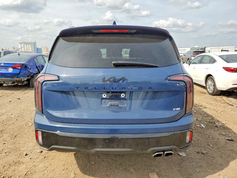 2025 Kia Telluride VIN 5XYP5DGC9SG610080 COPART salvage auction — SIDE, Il - Salvage Certificate, sold $16,800 on 2026-07-29 (photo 6)