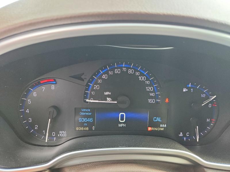 2015 Cadillac Srx VIN 3GYFNDE39FS637826 COPART salvage auction — FRONT END, TX, sold $3,600 on 2026-08-03 (photo 9)