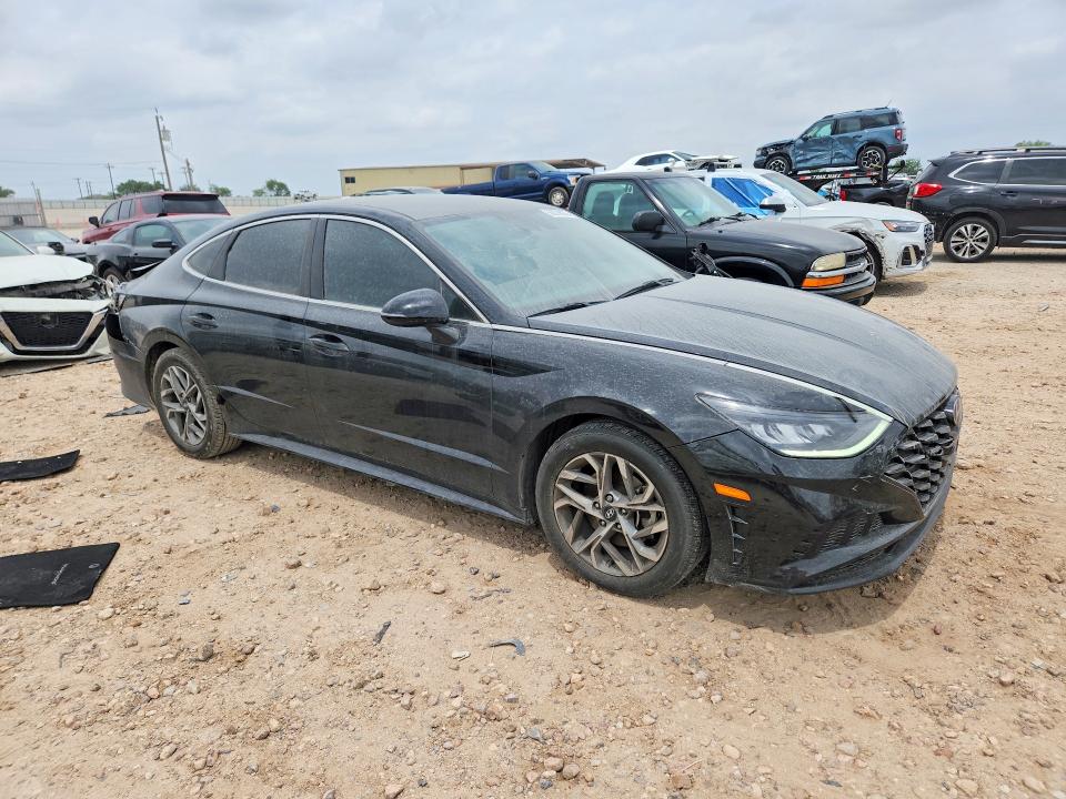 2021 Hyundai Sonata VIN 5NPEL4JA9MH069211 COPART salvage auction — REAR END, Tx - Salvage Vehicle Title, sold $4,050 on 2026-07-02 (photo 4)