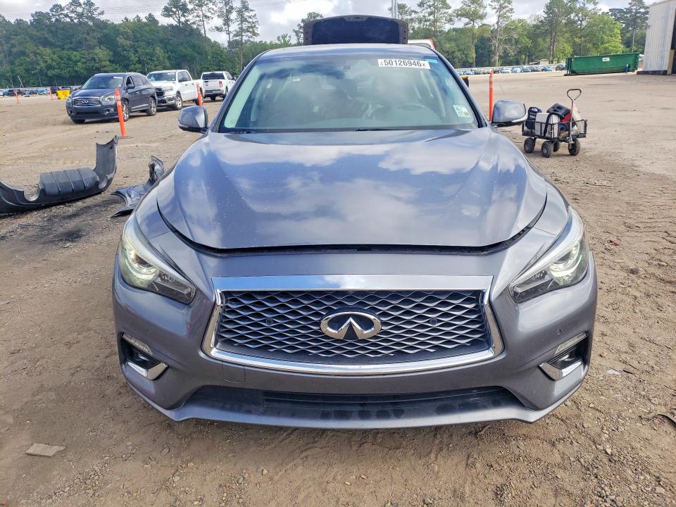 2021 Infiniti Q50 VIN JN1EV7BP7MM700920 COPART salvage auction — REAR END, Salvage Title, sold $4,700 on 2026-07-28 (photo 5)