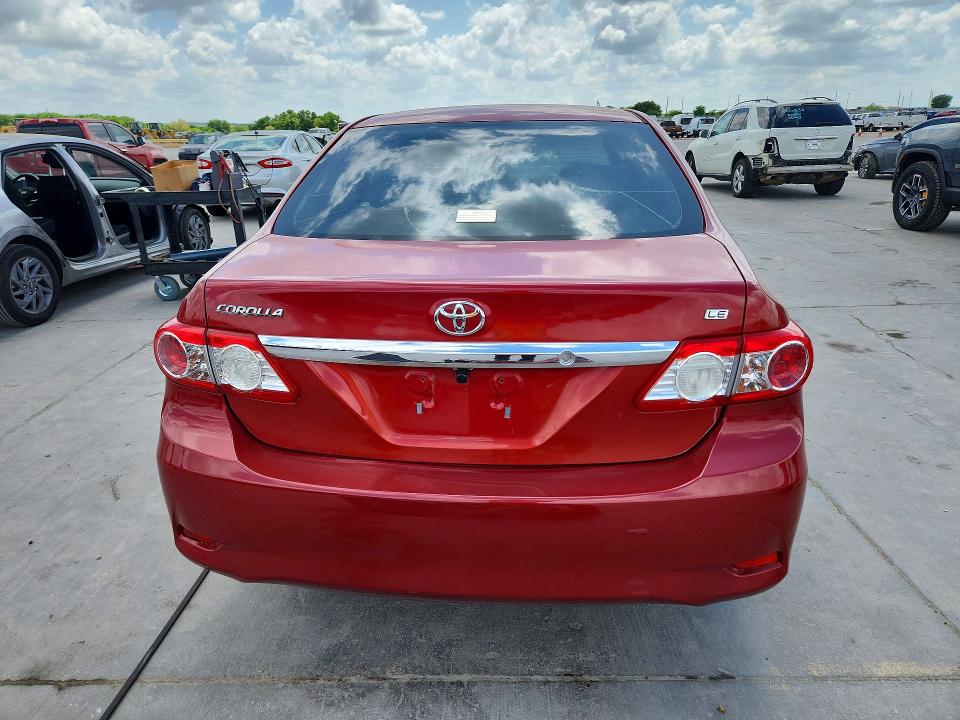 2012 Toyota Corolla VIN JTDBU4EE1C9176130 COPART salvage auction — FRONT END, Tx - Salvage Vehicle Title, sold $900 on 2026-07-02 (photo 6)