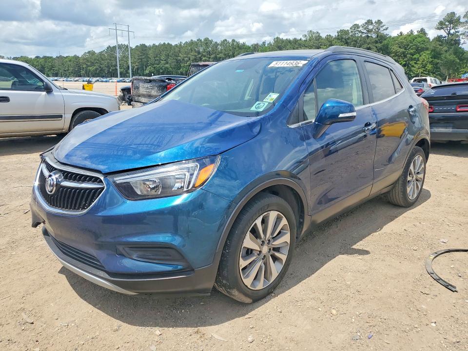 2019 Buick Encore VIN KL4CJASB7KB950940 COPART salvage auction — FRONT END, La - Cert Of Title-Salvage, sold $1,600 on 2026-07-02 (photo 1)