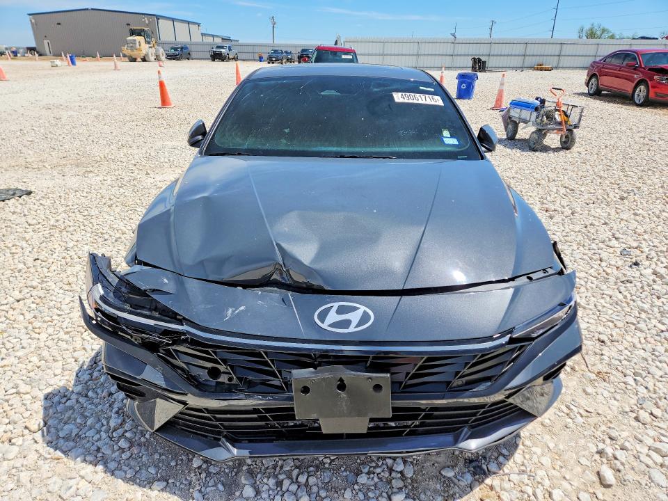 2024 Hyundai Elantra VIN KMHLS4DG4RU822324 COPART salvage auction — BURN, TX - CERTIFICATE OF TITLE, sold $1,100 on 2026-07-02 (photo 5)