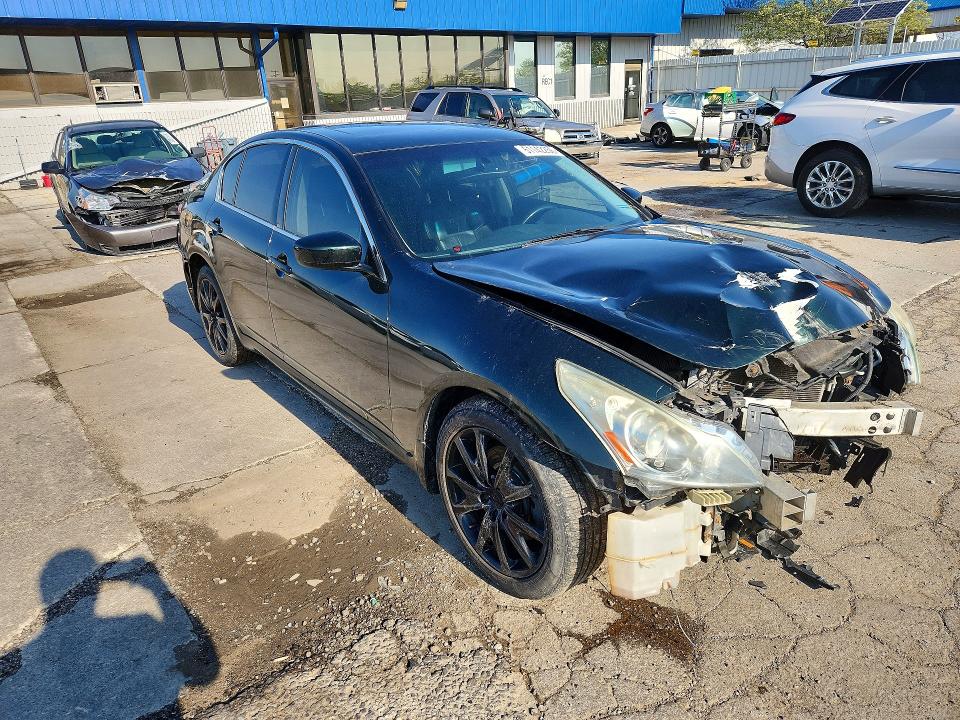 2013 Infiniti G37 VIN JN1CV6AR7DM353836 COPART salvage auction — FRONT END, In - Certificate Of Title, sold $525 on 2026-07-06 (photo 4)