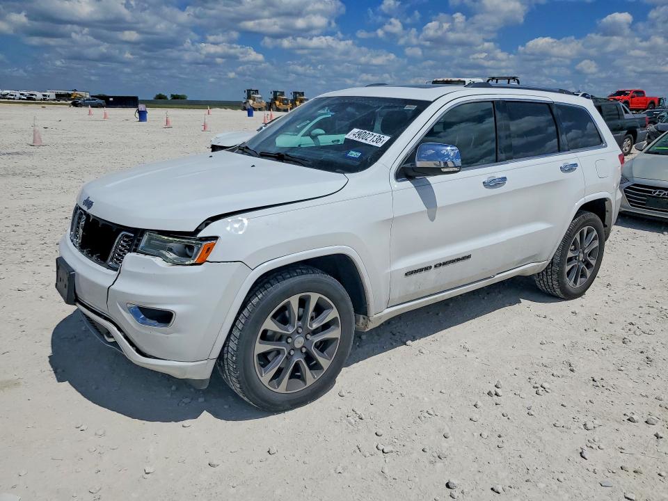2017 Jeep Grand cherokee VIN 1C4RJECG6HC960038 COPART salvage auction — FRONT END, Id - Salvage Certificate Of Title, sold $250 on 2026-07-23 (photo 1)