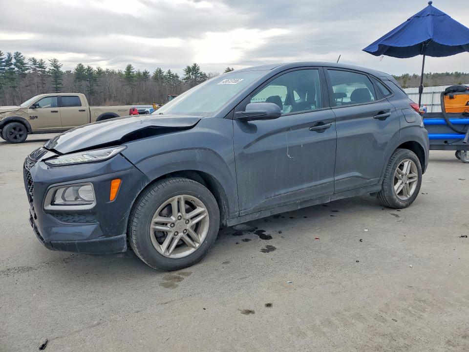 2021 Hyundai Kona VIN KM8K1CAA0MU651895 COPART salvage auction — FRONT END, Me - Cert Of Title-Salvage Collisio, sold $3,300 on 2026-07-10 (photo 1)