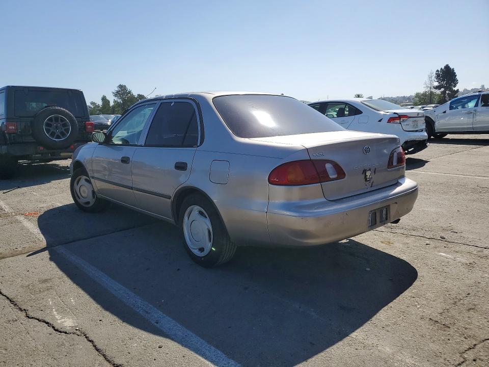 1999 Toyota Corolla VIN 1NXBR12E1XZ221974 COPART salvage auction — MINOR DENT/SCRATCHES, Ca - Dis/Dlr/Exp Only Clean Title, sold $325 on 2026-07-10 (photo 2)