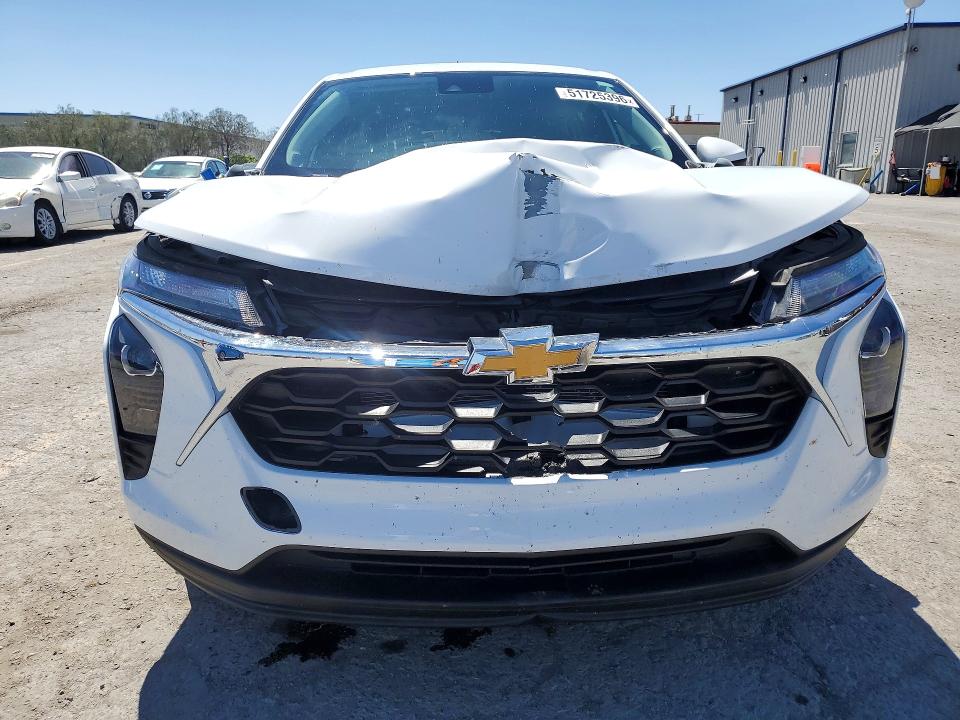 2025 Chevrolet Trax VIN KL77LFEP5SC196577 COPART salvage auction — FRONT END, Nv - Salvage Title, sold $4,200 on 2026-07-30 (photo 5)