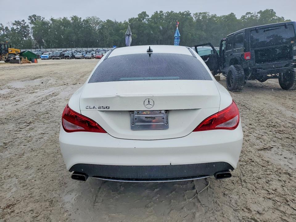 2016 Mercedes-benz Cla-klasse VIN WDDSJ4EB0GN358533 COPART salvage auction — FRONT END, Tx - Bonded Title - Salvage, sold $250 on 2026-07-28 (photo 6)