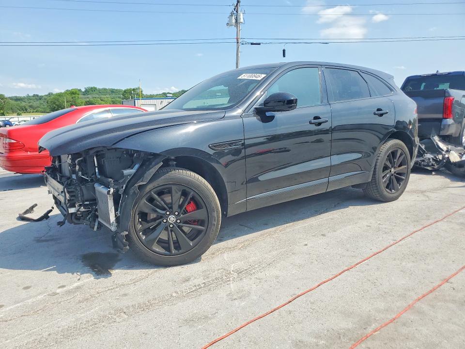 2024 Jaguar F-pace VIN SADCT2FU9RA738966 COPART salvage auction — FRONT END, Tn - Salvage Certificate, sold $15,900 on 2026-07-20 (photo 1)