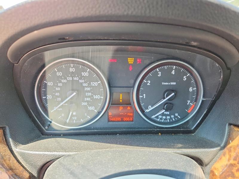 2008 BMW 3er VIN WBAVC53578FZ85114 COPART salvage auction — FRONT END, Va - Cert Of Title - Salvage, sold $300 on 2026-08-03 (photo 9)