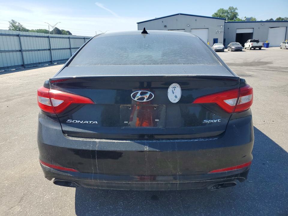 2017 Hyundai Sonata VIN 5NPE34AFXHH516808 COPART salvage auction — MECHANICAL, Oh - Dealer Only Clean Title, sold $1,650 on 2026-07-09 (photo 6)