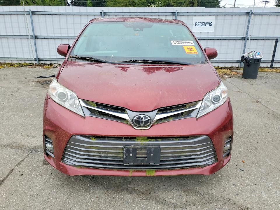 2019 Toyota Sienna VIN 5TDYZ3DC0KS010302 COPART salvage auction — ROOF, WA, sold $6,600 on 2026-07-27 (photo 5)