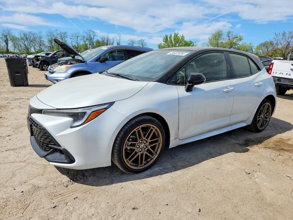2025 Toyota Corolla VIN JTND4MBE5S3246349 COPART salvage auction — REAR END, Md - Cert Of Salvage > 75% Damage, sold $4,000 on 2026-07-23 (photo 1)