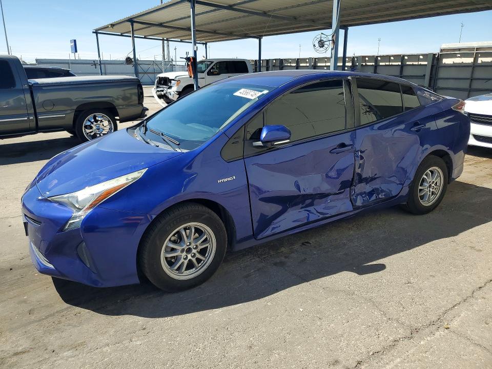 2016 Toyota Prius VIN JTDKBRFU2G3523417 COPART salvage auction — SIDE, Tx - Salvage Vehicle Title, sold $3,450 on 2026-07-06 (photo 1)