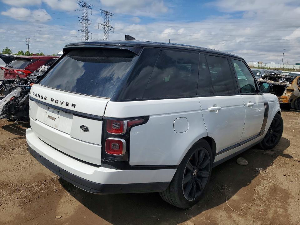 2020 Land rover RANGE ROVER VIN SALGS2RU2LA413460 COPART salvage auction — NORMAL WEAR, Il - Salvage Certificate, sold $13,100 on 2026-07-16 (photo 3)