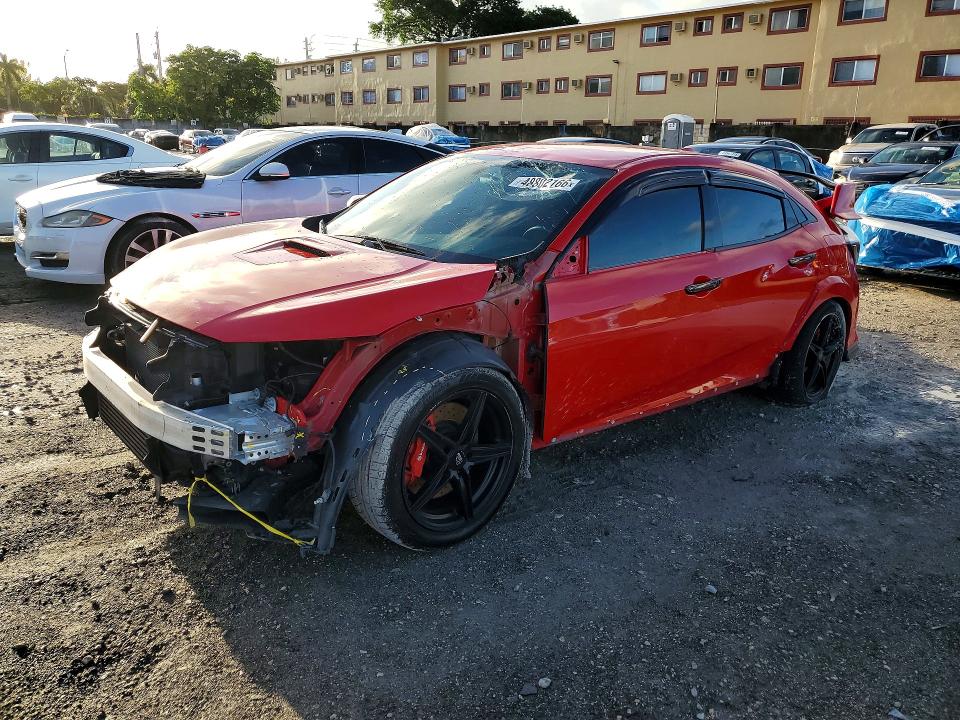 2018 Honda Civic VIN SHHFK8G78JU202494 COPART salvage auction — FRONT END, FL, sold $13,000 on 2026-07-20 (photo 1)