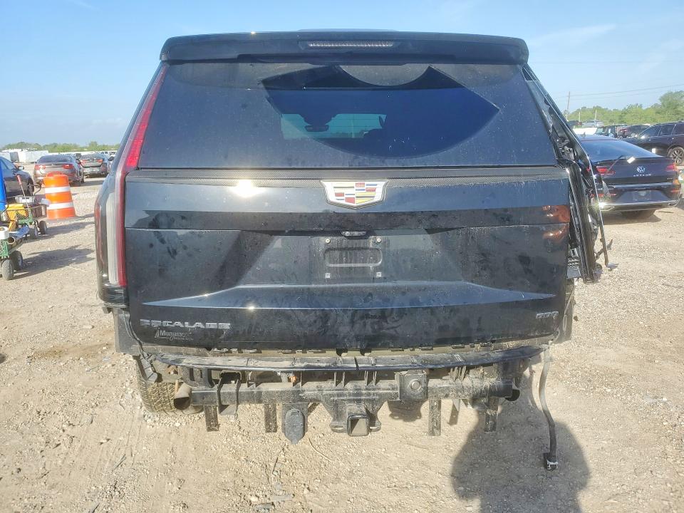 2021 Cadillac Escalade VIN 1GYS4BKL1MR400337 COPART salvage auction — FRONT END, Tx - Salvage Vehicle Title, sold $18,500 on 2026-07-09 (photo 6)