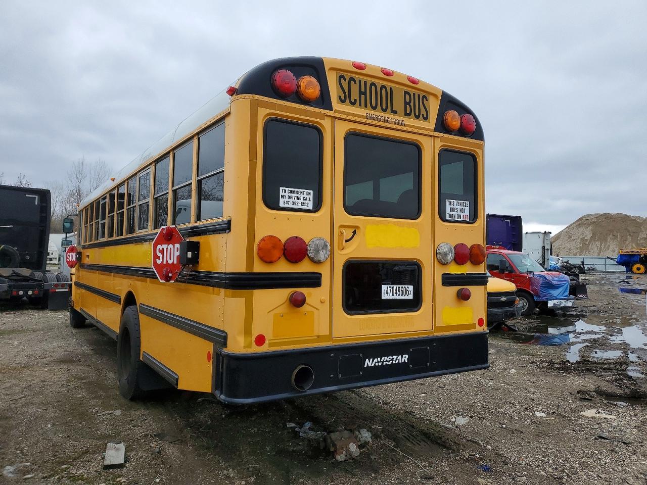2013 Ic Corporation Ce Series School VIN 4DRBUSKP4DB299954 COPART salvage auction — Normal Wear, IL - CERTIFICATE OF TITLE, sold $1,400 on 2026-07-08 (photo 3)