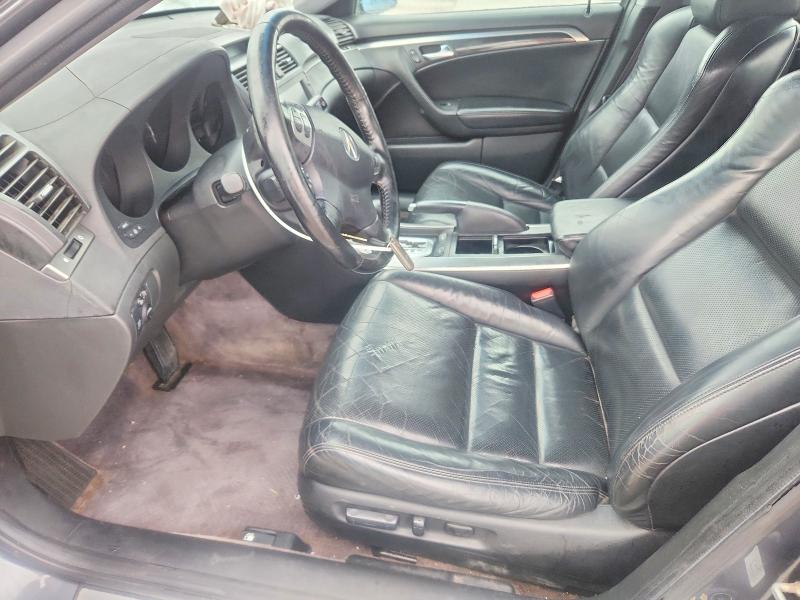 2005 Acura Tl VIN 19UUA66245A007370 COPART salvage auction — FRONT END, Tx - Salvage Vehicle Title, sold $275 on 2026-07-09 (photo 7)
