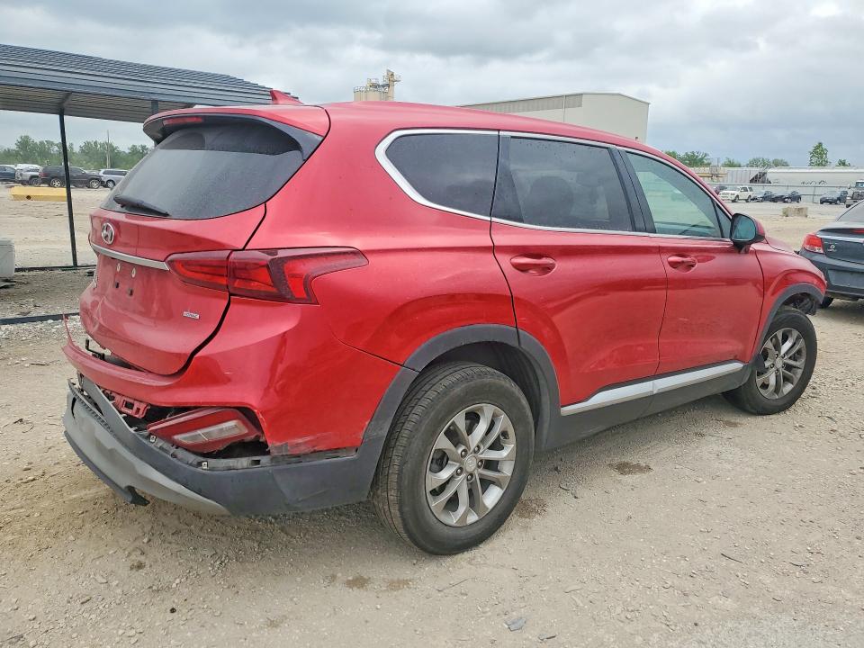 2020 Hyundai Santa fe VIN 5NMS3CADXLH236999 COPART salvage auction — FRONT END, KS - CERT OF TITLE-SALVAGE, sold $1,600 on 2026-07-02 (photo 3)