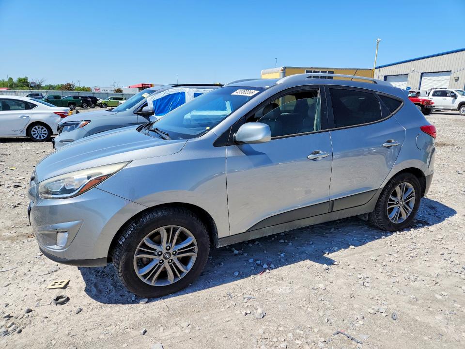 2015 Hyundai Tucson VIN KM8JUCAG3FU001226 COPART salvage auction — UNDERCARRIAGE, Il - Salvage Certificate, sold $1,050 on 2026-07-06 (photo 1)