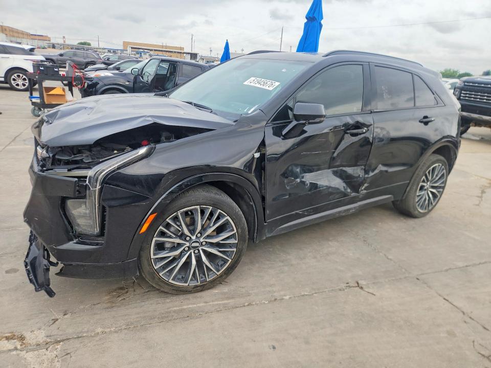 2024 Cadillac Xt4 VIN 1GYFZER43RF241123 COPART salvage auction — FRONT END, Tx - Certificate Of Title, sold $10,600 on 2026-07-18 (photo 1)