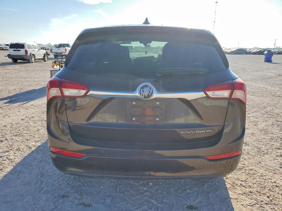 2020 Buick Envision VIN LRBFXBSA4LD229624 COPART salvage auction — FRONT END, Tx - Salvage Vehicle Title, sold $25 on 2026-07-22 (photo 6)
