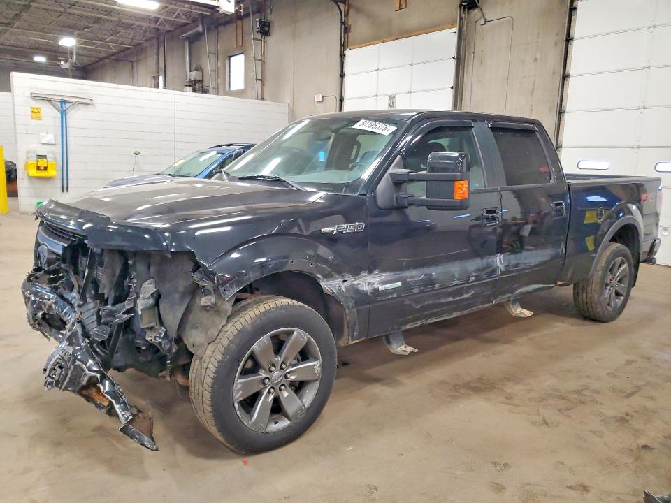 2014 Ford F-150 VIN 1FTFW1ET4EKE32555 COPART salvage auction — FRONT END, Mn - Cert Of Title-Salvage, sold $3,200 on 2026-07-09 (photo 1)