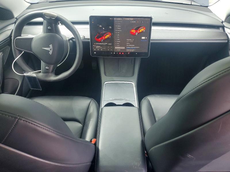 2022 Tesla Model 3 VIN 5YJ3E1EB8NF354985 COPART salvage auction — FRONT END, Salvage Title, sold $6,700 on 2026-07-24 (photo 8)