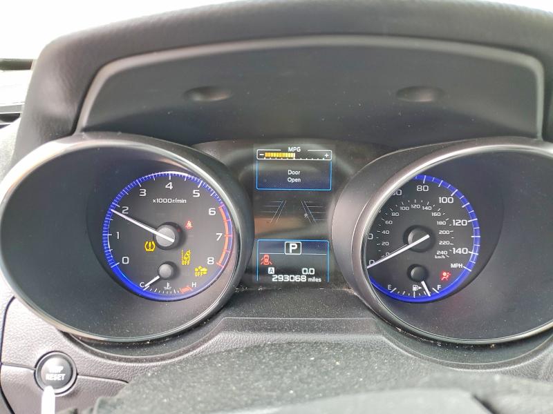 2016 Subaru VIN 4S4BSBNCXG3243126 COPART salvage auction — FRONT END, Mi - Cert Of Title-Salvage Vehicle, sold $1,300 on 2026-07-02 (photo 9)