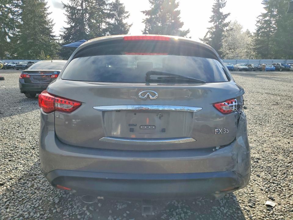 2011 Infiniti Fx35 VIN JN8AS1MW2BM731659 COPART salvage auction — SIDE, Wa - Bill Of Sale, sold $625 on 2026-07-07 (photo 6)