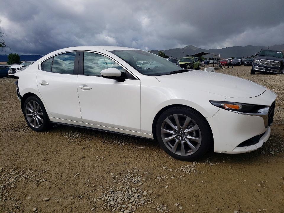 2020 Mazda VIN 3MZBPBDM3LM132634 COPART salvage auction — REAR END, Ca - Salvage Certificate, sold $5,500 on 2026-07-02 (photo 4)