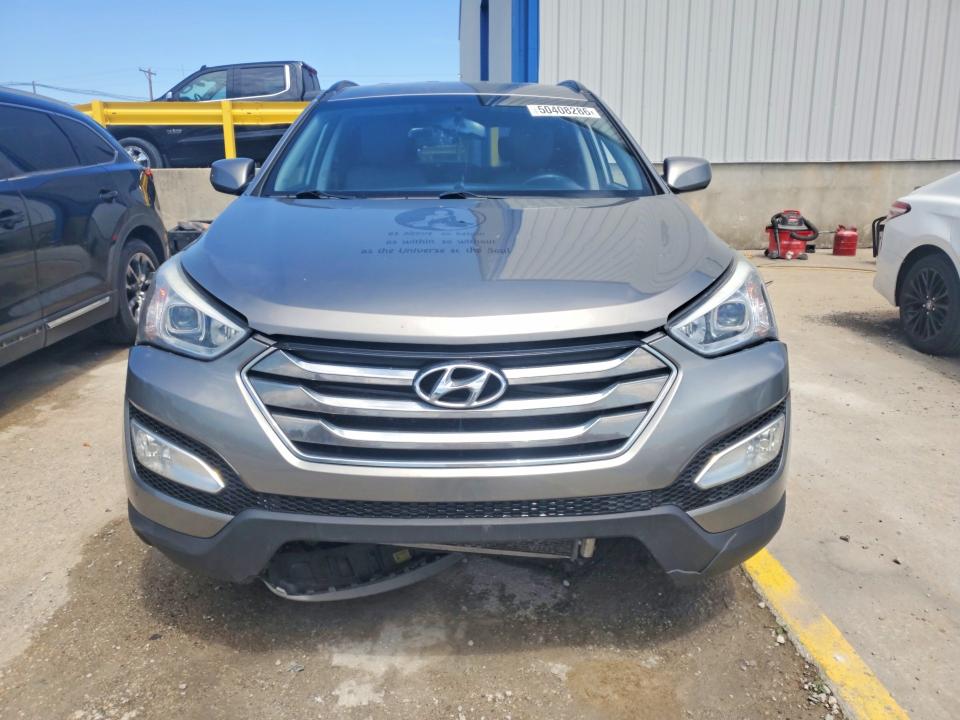 2014 Hyundai Santa fe VIN 5XYZU3LB0EG125558 COPART salvage auction — FRONT END, Ky - Bill Of Sale/Part Only/No Titl, sold $1,500 on 2026-07-22 (photo 5)