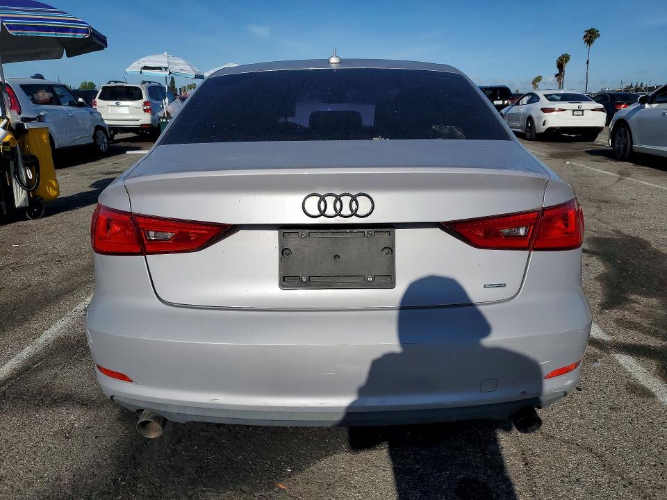 2015 Audi A3 VIN WAUEFGFF8F1064571 COPART salvage auction — ENGINE BURN, Ca - Lien Papers-Salvage Or Ac, sold $400 on 2026-07-24 (photo 6)