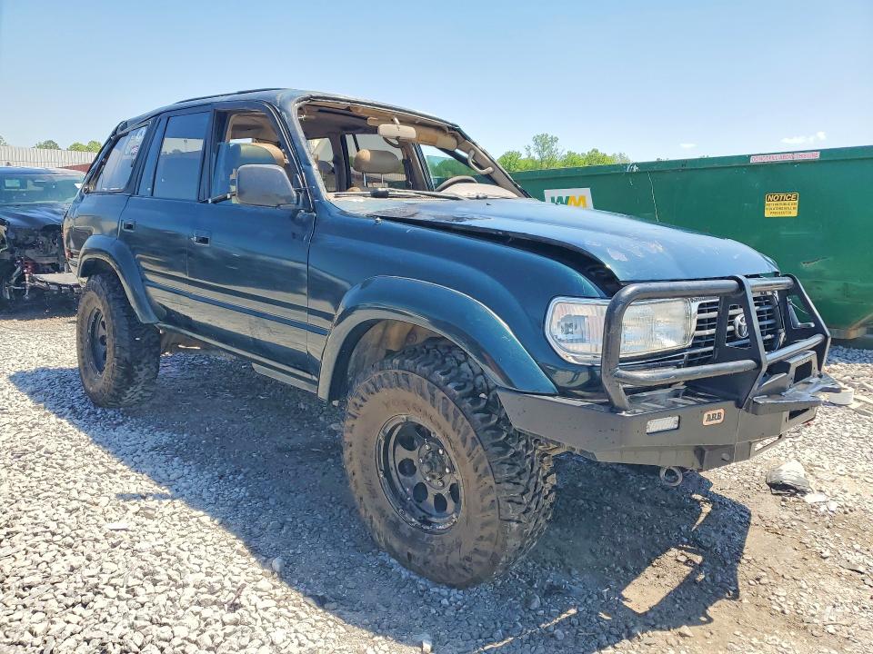 1997 Toyota Land cruiser VIN JT3HJ85J2V0178732 COPART salvage auction — ROLLOVER, Al - Cert Of Title-Salvage Title, sold $3,550 on 2026-07-07 (photo 4)