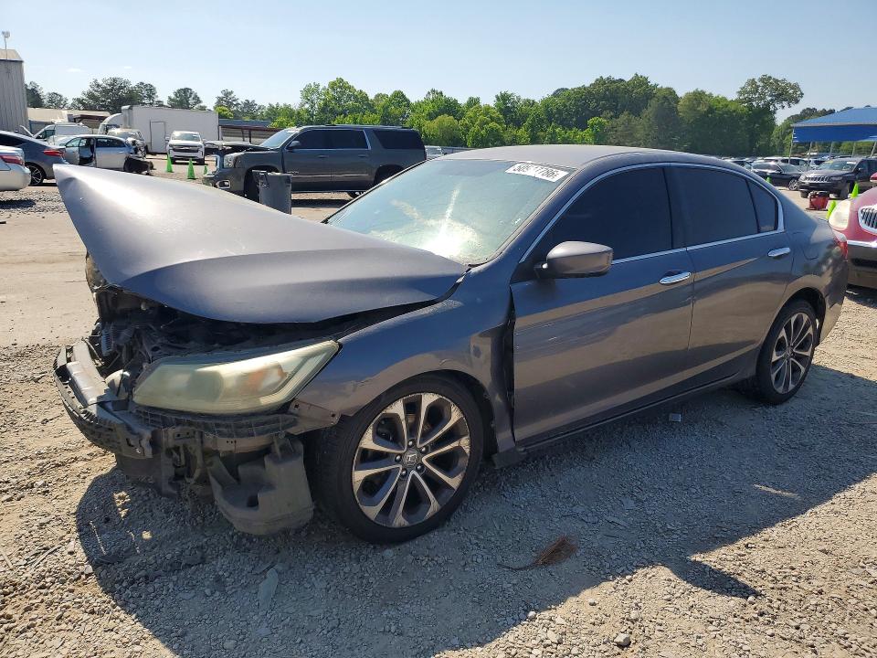2015 Honda VIN 1HGCR2F5XFA147996 COPART salvage auction — FRONT END, Ms - Cert Of Title-Salvaged, sold $750 on 2026-07-03 (photo 1)