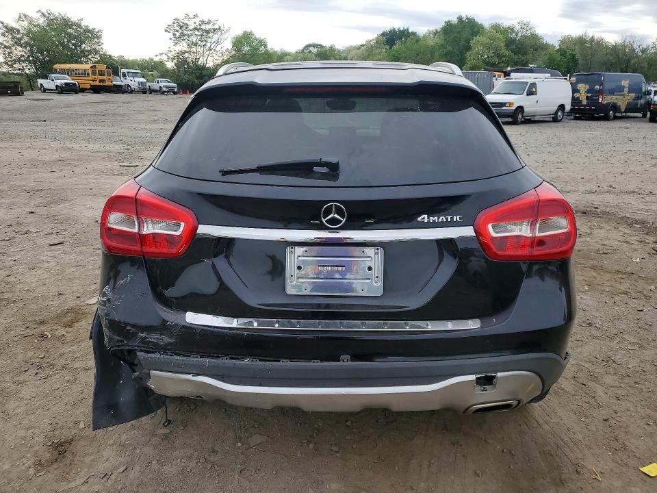 2018 Mercedes-benz Gla-klasse VIN WDCTG4GB0JJ388568 COPART salvage auction — REAR END, Md - Cert Of Salvage > 75% Damage, sold $125 on 2026-08-11 (photo 6)