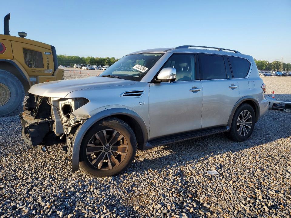 2019 Nissan VIN JN8AY2NDXK9093679 COPART salvage auction — FRONT END, Tn - Salvage Certificate, sold $5,300 on 2026-07-07 (photo 1)