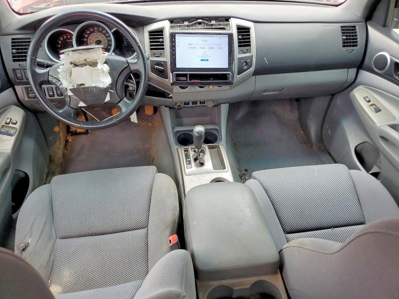 2010 Toyota Tacoma VIN 5TEUU4EN1AZ721835 COPART salvage auction — FRONT END, Tx - Salvage Vehicle Title, sold $4,750 on 2026-07-14 (photo 8)