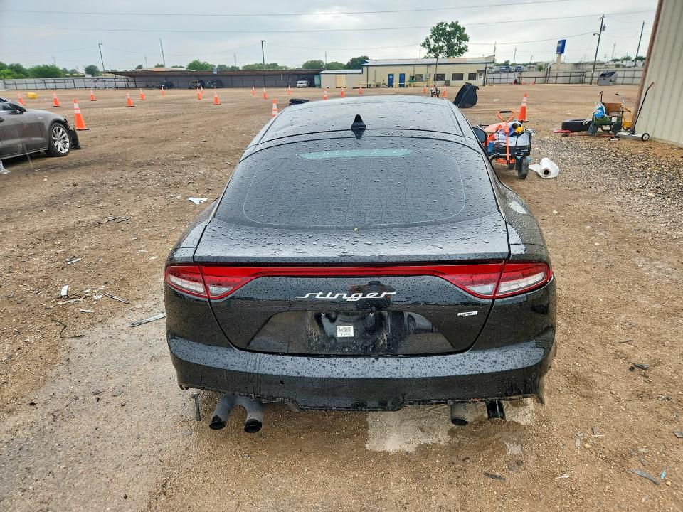 2023 Kia Stinger VIN KNAE35LD5P6131440 COPART salvage auction — REAR END, Salvage Title, sold $30 on 2026-07-29 (photo 6)