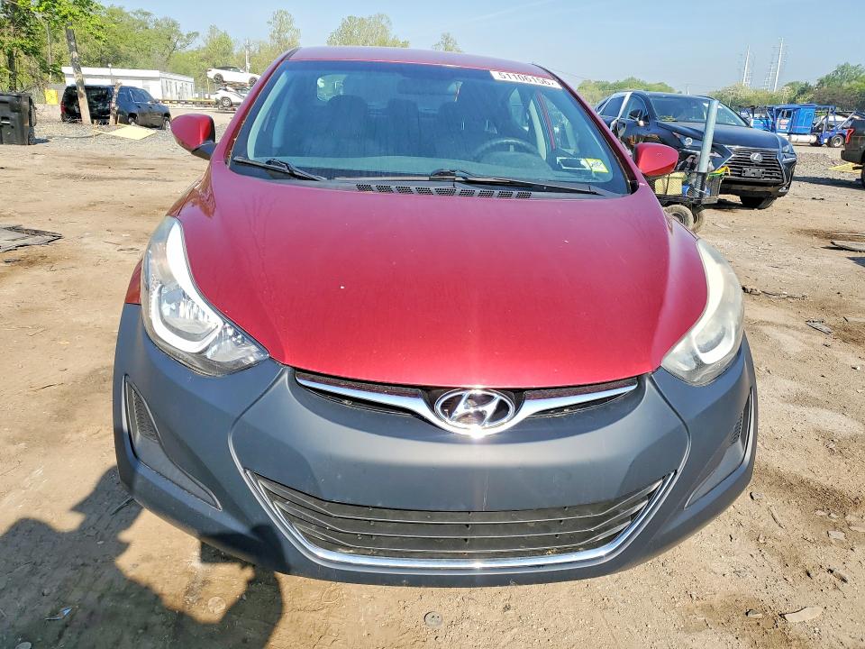 2014 Hyundai Elantra VIN 5NPDH4AE3EH541355 COPART salvage auction — SIDE, Ny - Certificate Of Title, sold $650 on 2026-07-02 (photo 5)