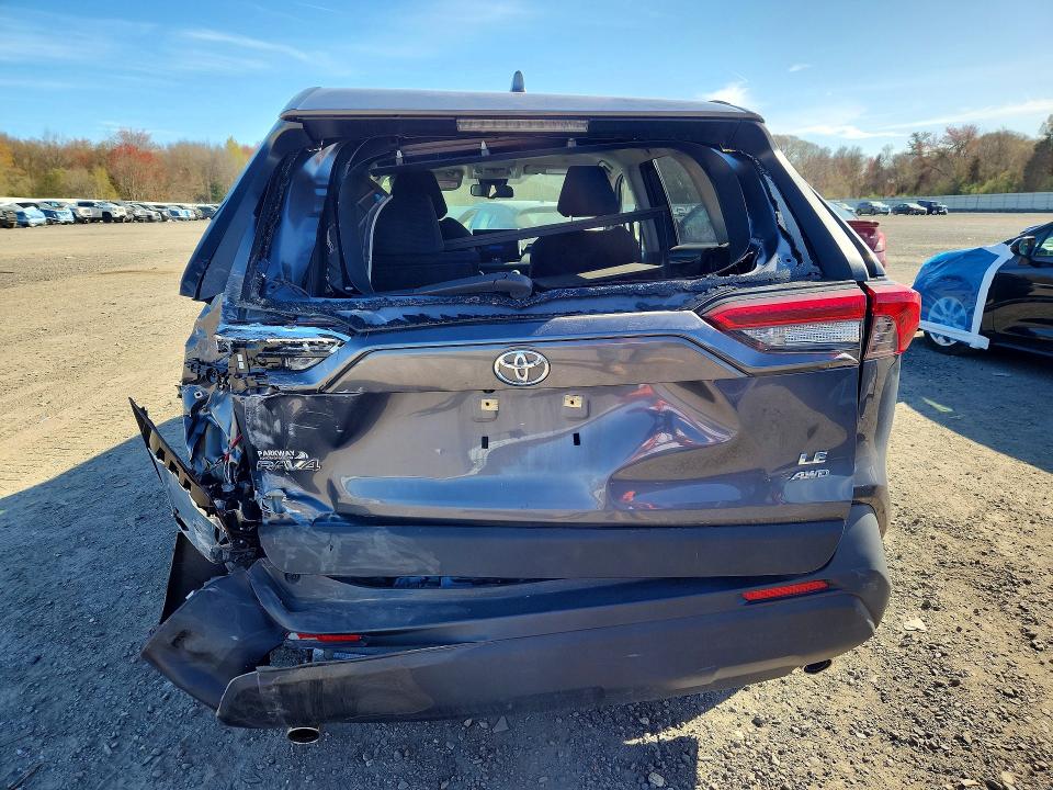 2023 Toyota Rav4 VIN JTMF1RFV6PD099103 COPART salvage auction — REAR END, Ma - Cert Of Title-Salvage, sold $10,300 on 2026-07-29 (photo 6)