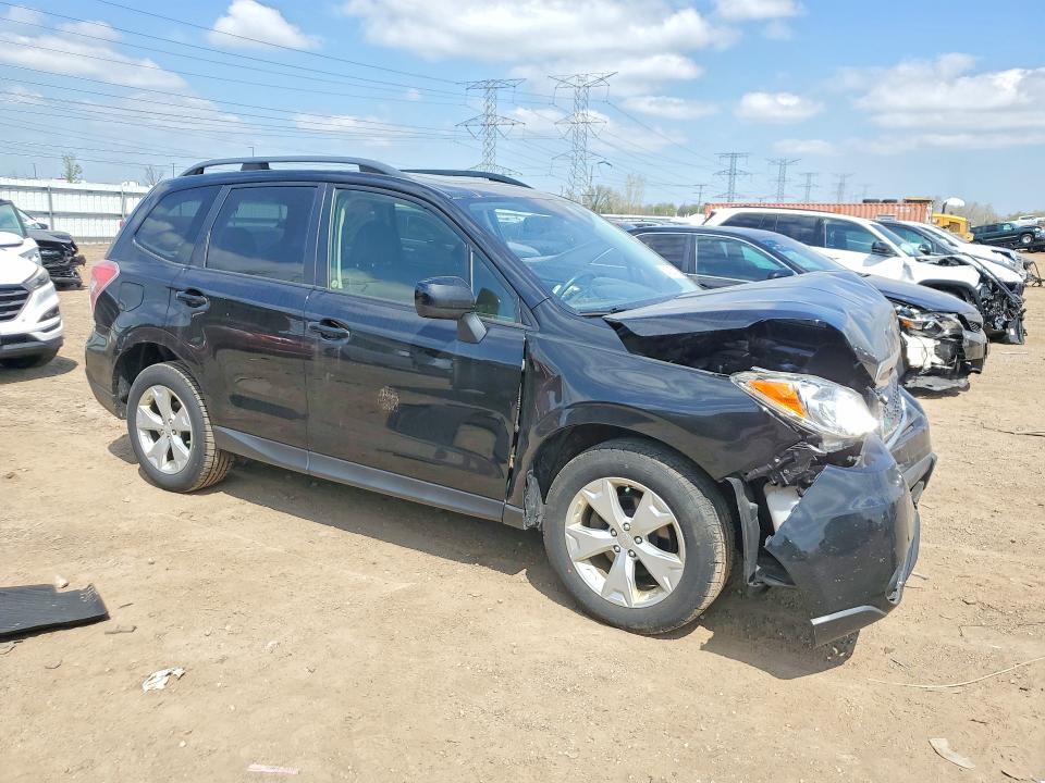 2016 Subaru Forester VIN JF2SJADC6GH527988 COPART salvage auction — FRONT END, Il - Salvage Certificate, sold $625 on 2026-07-07 (photo 4)