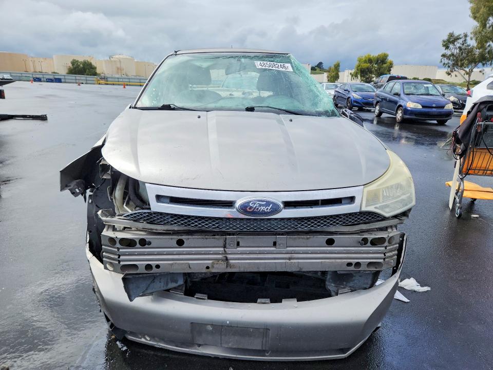 2008 Ford Focus VIN 1FAHP35N48W116059 COPART salvage auction — FRONT END, Ca - Salvage Certificate, sold $175 on 2026-07-08 (photo 5)